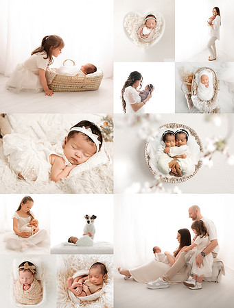 Newborn Photoshoot at Pixels and Poses Photography Studio in Ilkeston, Derbyshire